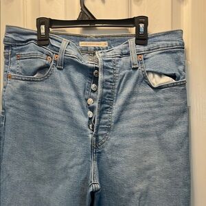 Levi's Classic Blue Denim Jeans